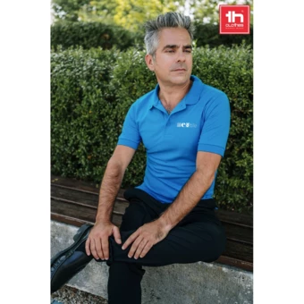 THC MONACO. Męski polo t-shirt (NPS-30188-134-L)