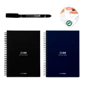 STARTER KIT INFINITE PLANNER A5. Zestaw zawiera „Infinite Diary”, zestaw do czyszczenia, marker i uchwyt na marker (NPS-33202-134)