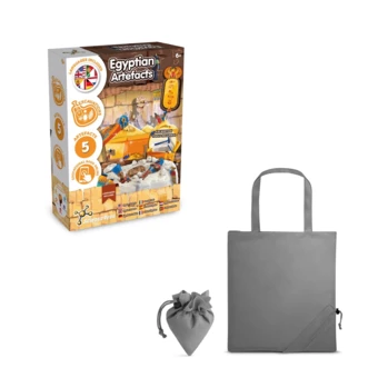 Ancient Egypt Excavation Kit V. Educational game supplied with a 190T folding gift bag (NPS-35855-113)