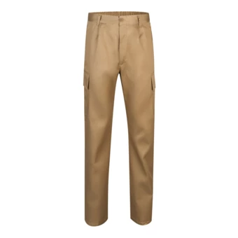 VL AINE. Spodnie diagonalne z wieloma kieszeniami (190 g/m²), wykonane z bawełny (20%) i poliestru (80%) (NPS-36112-160-40)