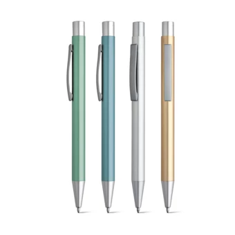 LEA. Aluminium ball pen with clip (NPS-81125-119)