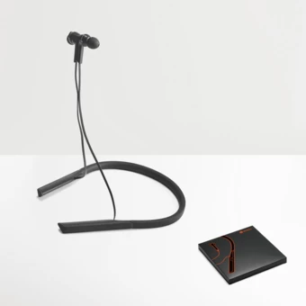 HEARKEEN. Słuchawki douszne z ABS i silikonu 90 mAh (NPS-97919-103)