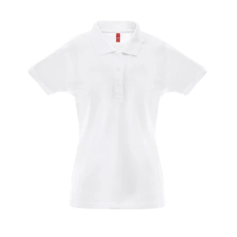 THC BERLIN WOMEN WH. Poloshirt für Damen mit kurzen Ärmeln (NPS-30263-106-S)
