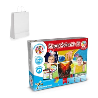 6 in 1 Super Science Kit II. Lernspiel lieferung inklusive einer kraftpapiertasche (100 g/m²) (NPS-35816-106)