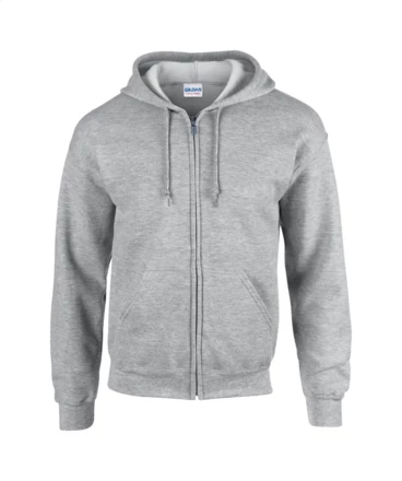 HB Zip Hooded sweatshirt - light grey (NAD-AP4306-78_L)