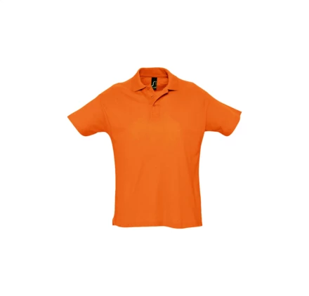 Summer II Pique Poloshirt - orange (NAD-AP5093-03_M)