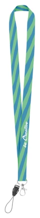 Subyard B custom sublimation lanyard - white (NAD-AP718035)