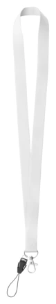 Subyard B custom sublimation lanyard - white (NAD-AP718035)