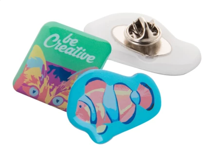 EpoBadge Midi odznaka/plakietka - biały (NAD-AP718030)