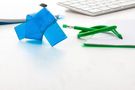 Fluxel linijka - niebieski (NAD-AP731474-06)