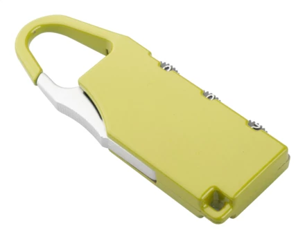 Baiyun kłódka do bagażu - żółty (NAD-AP741366-02)