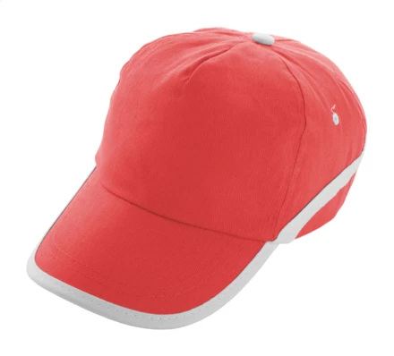 Line baseball cap - red (NAD-AP761005-05)