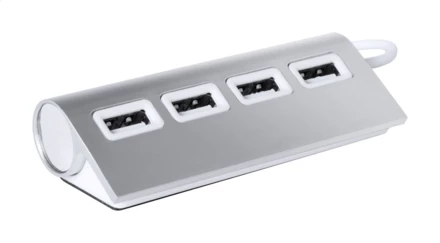 Wudge USB hub - srebrny (NAD-AP781137-21)