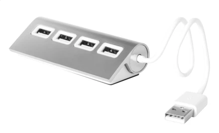 Wudge USB hub - srebrny (NAD-AP781137-21)