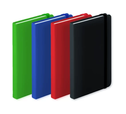 Nopuk Line A6 notes - czerwony (NAD-AP781194-05)