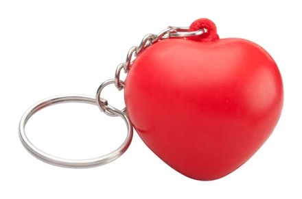 Cutix Antistressball mit Schlüsselanhänger - rot (NAD-AP791515-05)