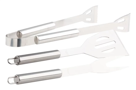 Carolina zestaw do BBQ - srebrny (NAD-AP800384)
