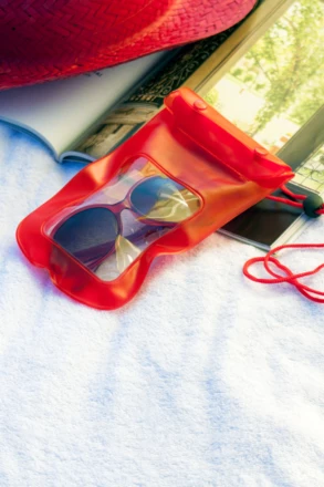 Chopy wodoodporny pokrowiec na telefon - czerwony (NAD-AP791973-05)