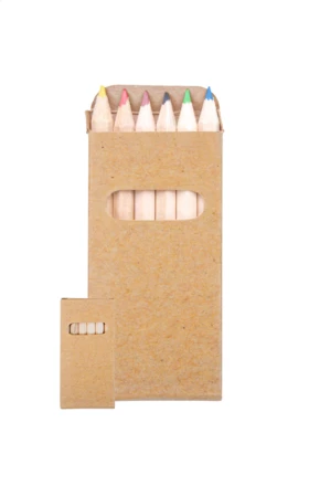 Kitty zestaw 6 kredek - naturalny (NAD-AP808502)