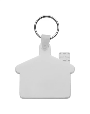 Cottage keyring - white (NAD-AP809332-01)