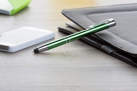 Tunnel touch ballpoint pen - green (NAD-AP809551-07)