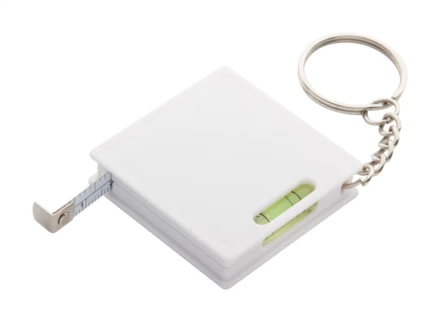 Level taśma miernicza z brelokiem - biały (NAD-AP844017-01)