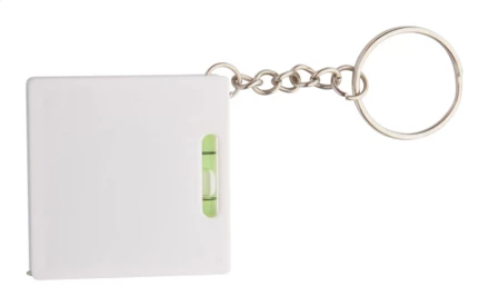 Level taśma miernicza z brelokiem - biały (NAD-AP844017-01)