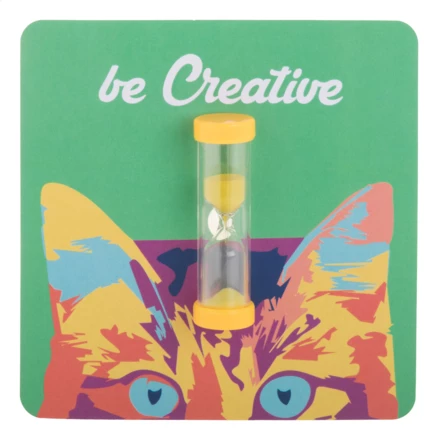 Sandy czasomierz piaskowy - żółty (NAD-AP844030-02)