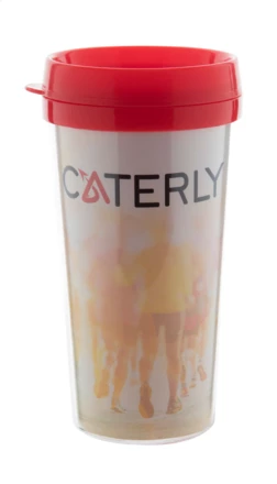 Poster kubek termiczny - czerwony (NAD-AP811103-05)