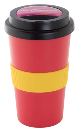 CreaCup customisable thermo cup, lid - black (NAD-AP892006-10_B)