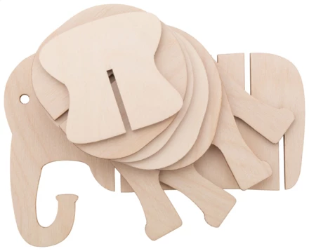 Noah zestaw podkładek - naturalny (NAD-AP718149-B)