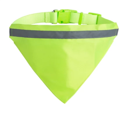 Lurex odblaskowa chusta dla psa - żółty (NAD-AP781925-02)