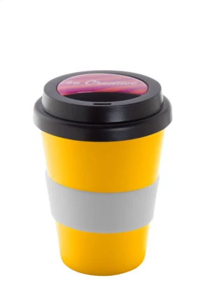 CreaCup Mini personalizowany kubek termiczny, uchwyt - biały (NAD-AP892007-01_C)