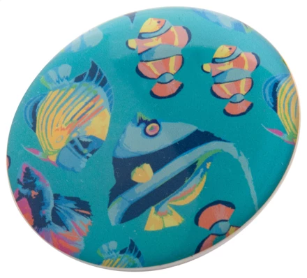 DomeBadge plakietka magnetyczna - biały (NAD-AP718199-A)