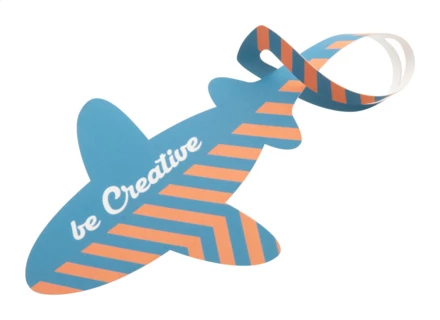 Heathrow przywieszka na bagaż - biały (NAD-AP718202)