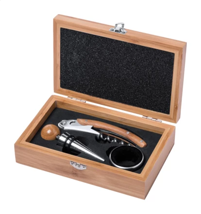 Abruzzo zestaw do wina - naturalny (NAD-AP721164)