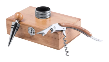 Abruzzo zestaw do wina - naturalny (NAD-AP721164)