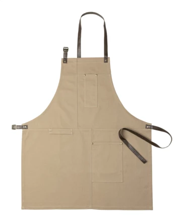 James cotton apron - khaki (NAD-AP721396-95)