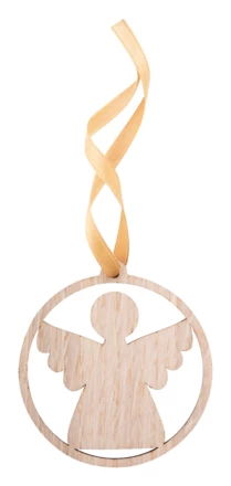 Lundamo ozdoba choinkowa, aniołek - naturalny (NAD-AP718778-C)