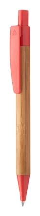 Boothic Bambus-Kugelschreiber - rot (NAD-AP810427-05)