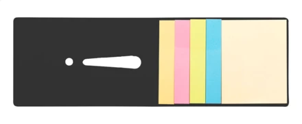 Exclam karteczki samoprzylepne - czarny (NAD-AP800424-10)