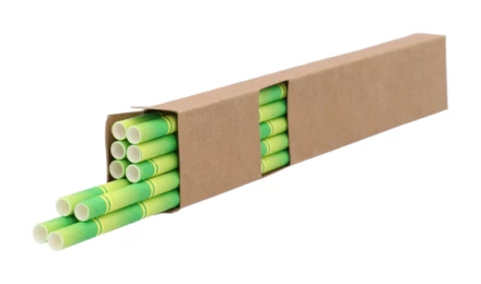 BamStraw słomka / zestaw słomek - zielony (NAD-AP800427-07)