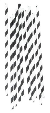 StriStraw słomka / zestaw słomek - czarny (NAD-AP800428-10)