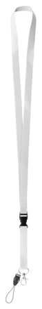 Subyard 15 D custom sublimation lanyard - white (NAD-AP718355)