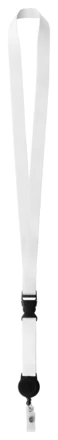 Subyard YoYo B custom sublimation lanyard - white (NAD-AP718364)
