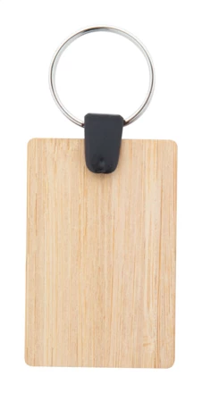 Bambry brelok bambusowy - okrągły - naturalny (NAD-AP718370-D)