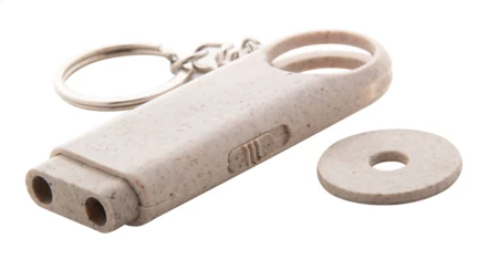 Bopor brelok - żeton do wózka - naturalny (NAD-AP800423-00)