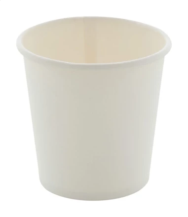 Papcap S kubek papierowy, 120 ml - biały (NAD-AP808906-01)