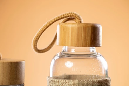 Korpok butelka szklana - naturalny (NAD-AP721706)