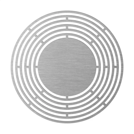 Centaurus uchwyt/stojak na świecę/świeczkę - srebrny (NAD-AP718673)